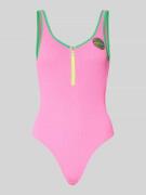 Banana Moon Badeanzug mit Stretch-Anteil Modell 'SMAK POPMIX' in Pink,...