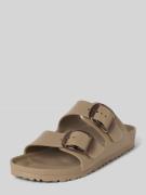 Birkenstock Slides mit Dornschließen Modell 'ARIZONA BIG BUCKLE EVA' i...