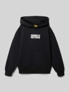 Only & Sons Regular Fit Hoodie aus Baumwoll-Mix Modell 'PEANUTS' in Bl...