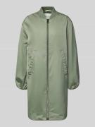 Marc O'Polo Regular Fit Blouson-Mantel mit College-Kragen in Gruen, Gr...