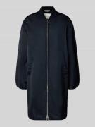 Marc O'Polo Regular Fit Blouson-Mantel mit College-Kragen in Marine, G...