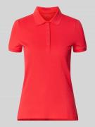 Christian Berg Woman Slim Fit Poloshirt mit Knopfleiste in Rot, Größe ...