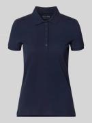 Christian Berg Woman Slim Fit Poloshirt mit Knopfleiste in Dunkelblau,...