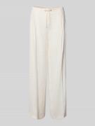 Marella Wide Leg Hose aus Viskose-Mix Modell 'MALLORO' in Weiss, Größe...