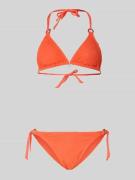 Banana Moon Bikini mit Allover-Crochet-Optik Modell 'Sunmesh' in Orang...