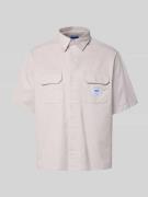 Hugo Blue Oversized Freizeithemd aus reiner Baumwolle Modell 'Ekyno' i...