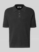 Marc O'Polo Denim Regular Fit Poloshirt aus reiner Baumwolle in Graphi...
