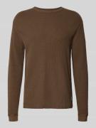 Levi's® Relaxed Fit Langarm-Thermoshirt aus reiner Baumwolle in Hellbr...