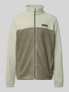 COLUMBIA Regular Fit Fleecejacke mit Logo-Patch Modell 'Mountain' in O...