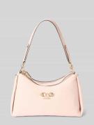 Guess Shoulder Bag in Leder-Optik mit Logo-Detail Modell 'Anise' in Ro...