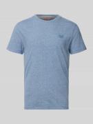 Superdry Regular Fit T-Shirt mit Logo-Stitching in Royal Melange, Größ...