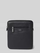 BOSS Umhängetasche mit Label-Detail Modell 'LEWYS' in Black, Größe 1