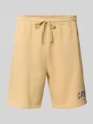 GAP Sweatshorts mit Logo und elastischem Bund in Hellgelb, Größe L
