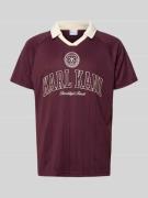 KARL KANI Regular Fit T-Shirt mit Logo-Stitching Modell 'Heritage' in ...