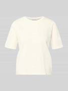 Mango T-Shirt mit Rundhalsausschnitt Modell 'TENCYM' in Offwhite, Größ...