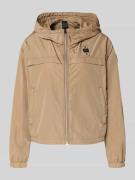 Blauer USA Trekking Jacke mit Kapuze Modell 'BURRAGE' in Beige, Größe ...
