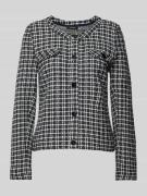 More & More Blazer mit Knopfleiste in Marine, Größe 34