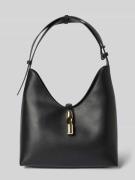 FURLA Handtasche mit Logo-Detail Modell 'Goccia' in Black, Größe 1