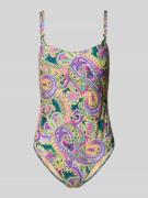 Marie Jo Slim Fit Badeanzug mit Allover-Paisley-Print Modell 'Lise' in...