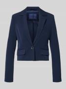 Guess Cropped Blazer mit Reverskragen Modell 'Leila' in Marine, Größe ...
