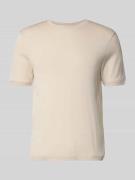 CINQUE Regular Fit T-Shirt mit Rundhalsausschnitt Modell 'Badi' in Off...