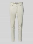 bugatti Regular Fit Hose mit Eingrifftaschen Modell 'CORDOBA' in Kitt,...