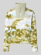 COLUMBIA Fleecepullover mit Stehkragen und Reißverschlusstaschen in Gr...