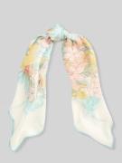 Lauren Ralph Lauren Tuch aus reiner Seide Modell 'GTF FL SQR' in Offwh...