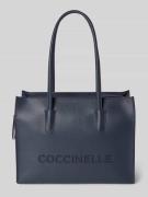 Coccinelle Pochette mit Tragehenkeln und Logo Modell 'MYRTHA26' in Dun...