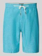 Scotch & Soda Shorts mit elastischem Bund in Tuerkis, Größe 30
