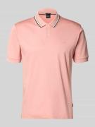 BOSS Slim Fit Poloshirt aus reiner Baumwolle Modell 'PENROSE' in Hellr...