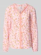 Emily Van den Bergh Regular Fit Bluse aus Viskose mit V-Ausschnitt in ...