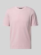 CINQUE T-Shirt mit Rundhalsausschnitt Modell 'LAO' in Altrosa, Größe L