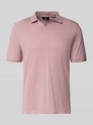 CINQUE Slim Fit Poloshirt mit V-Ausschnitt Modell 'BOLL' in Flieder, G...