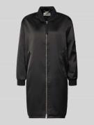 khujo Jacke mit Zweiwege-Reißverschluss Modell 'TINDRA' in Black, Größ...