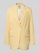 Scotch & Soda Relaxed Fit Blazer mit Pattentaschen in Hellgelb, Größe ...