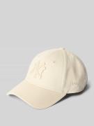 New Era Basecap mit Logo-Stitchings in Offwhite, Größe 1