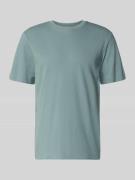 Tom Tailor Regular Fit T-Shirt aus Baumwoll-Mix in Mint, Größe L