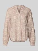 Marc O'Polo Relaxed Fit Langarmbluse aus reiner Baumwolle in Lavender,...