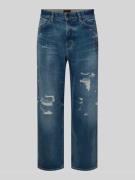 BOSS Orange Relaxed Fit Jeans aus Baumwoll-Mix Modell 'ARLO_CROPPED' i...
