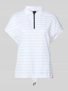 FIRE + ICE Regular Fit Poloshirt mit Reißverschluss in Lind, Größe L