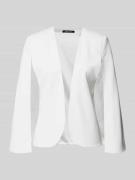 Swing Blazer in offener Passform in Ecru, Größe 36