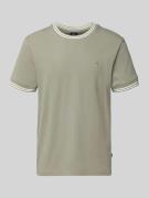 JOOP! Collection T-Shirt mit Kontraststreifen Modell 'Jose' in Lind, G...