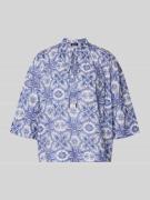 JOOP! Regular Fit Bluse mit Schlüsselloch-Ausschnitt Modell 'Beyda' in...