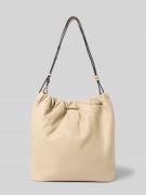 LIEBESKIND BERLIN Hobo Bag mit Logo-Prägung Modell 'CLOUD' in Offwhite...