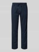 Jack & Jones Relaxed Fit Hose aus Baumwoll-Leinen-Mix Modell 'KANE' in...
