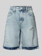 Tommy Jeans Relaxed Fit Jeansshorts aus Baumwoll-Lyocell-Mix in Jeansb...
