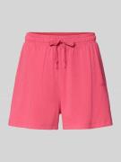 BOSS Pyjama Shorts aus Baumwoll-Mix mit Tunnelzug in Pink, Größe L