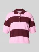 Marc O'Polo Denim Regular Fit Poloshirt aus Baumwoll-Mix in Pink, Größ...