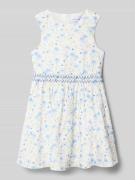 DANAMADE Regular Fit Kleid mit floralem Allover-Print in Bleu, Größe 1...